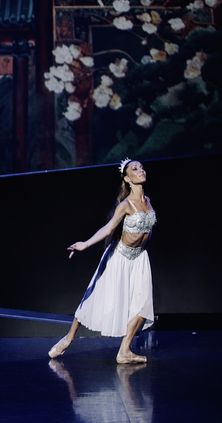 Marie Prothon-Garnier, danseuse soliste sur scène